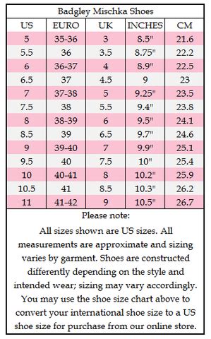 badgley mischka shoes dupe|badgley mischka shoe size chart.